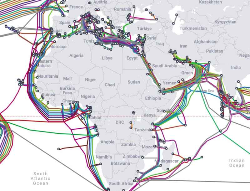 全球AI发展遭遇严峻考验;中东海底关键通道突发中断;这一事件深刻警醒中国数字基础设施建设。 IT技术