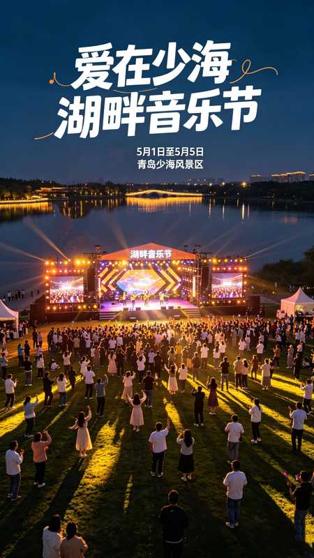 青岛少海风景区·五一黄金档:湖畔文旅活动全维度技术解码 文化旅游