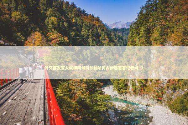 外交部发言人就伊朗最高领袖哈梅内伊遇害答记者问_1 新闻