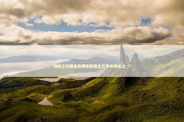 政府工作报告有哪些新提法引发市场关注_7 新闻