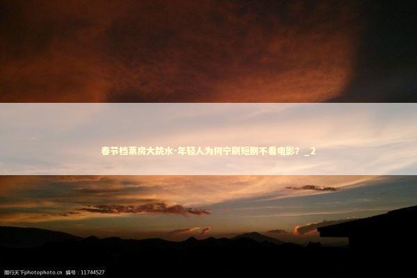 春节档票房大跳水-年轻人为何宁刷短剧不看电影？_2 新闻