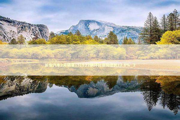 长安汽车2月销量151922辆环比逆势增长12.8%_2 新闻